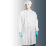POLYPROPYLENE LABCOAT NO POCKET