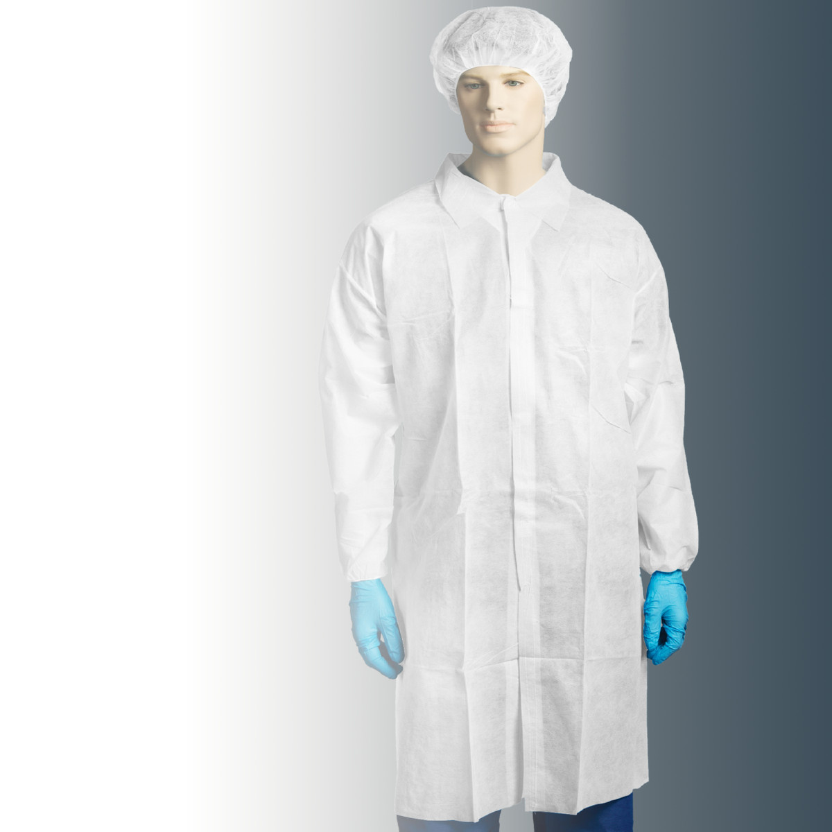 POLYPROPYLENE LABCOAT NO POCKET POLYPROPYLENE LABCOAT NO POCKET