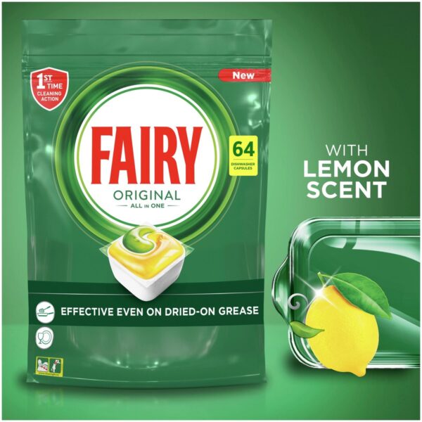 FAIRY AUTO DISHWASH TABLETS LEMON