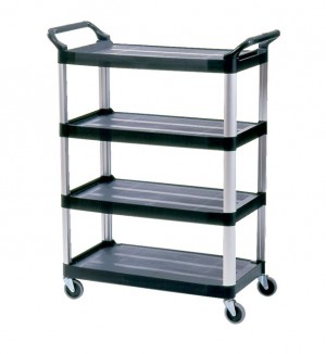 4 SHELF SERVICE CART