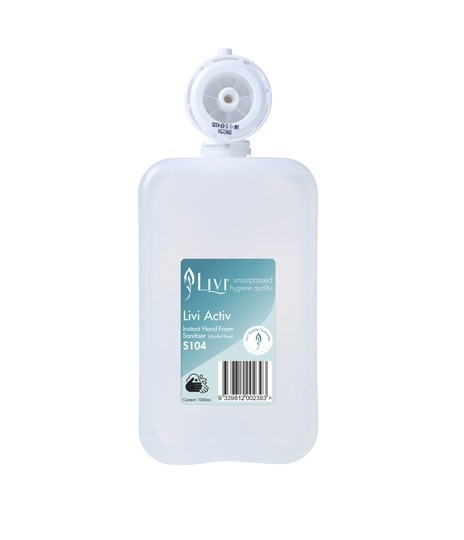 Livi Activ instant hand sanitiser - sydneycleaningsupplies