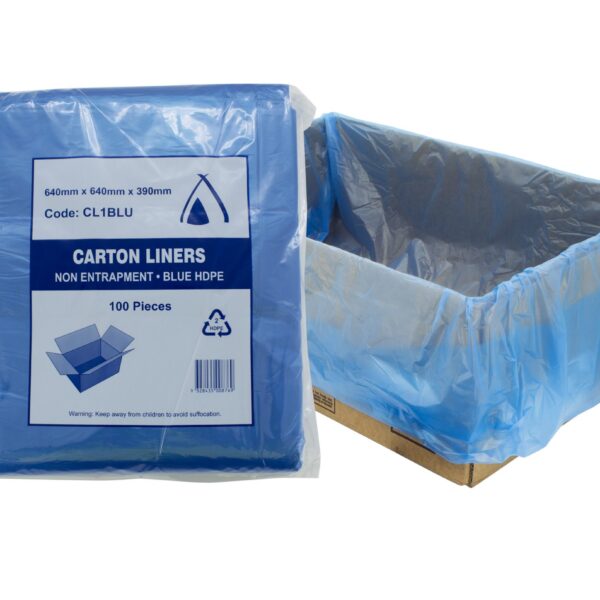 HDPE CARTON LINERS **FOOD GRADE** 500/CARTON-SYDNEYCLEANINGSUPPLIES