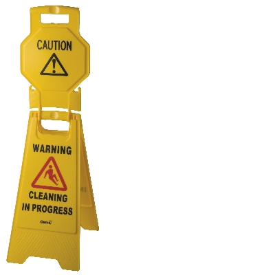 HIGH VIEW WARNING SIGN-SYDNEYCLEANINGSUPPLIES