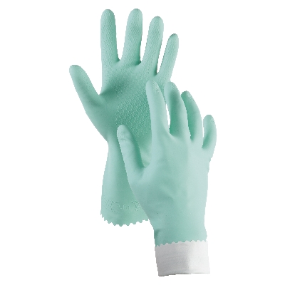 DURAFRESH FLOCK LINED RUBBER GLOVES
