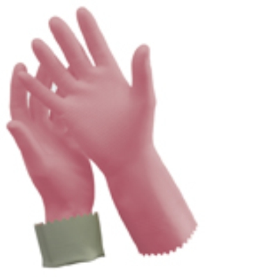 SILVER LINED RUBBER GLOVES