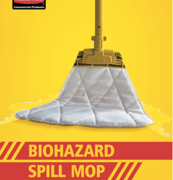 RUBBERMAID BIOHAZARD SPILL MOP KIT-SYDNEY CLEANING SUPPLIES