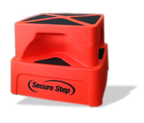 SAFETY STEP WITH BUFFERS ORANGE-SYDNEYCLEANINGSUPPLIES