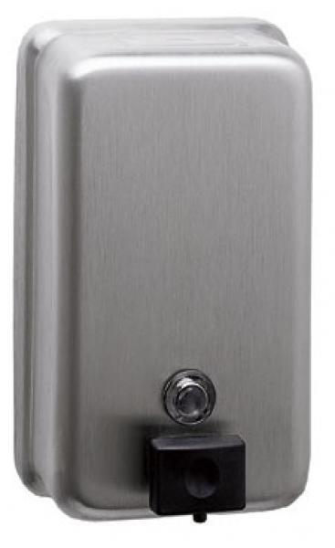 SOAP DISPENSER STAINLESS STEEL (VERTICAL)-SYDNEYCLEANINGSUPPLIES