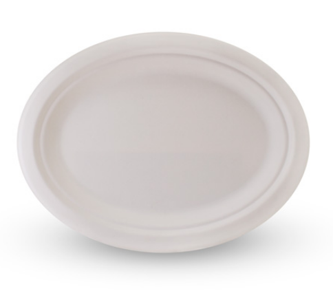 Sugarcane Oval Plates