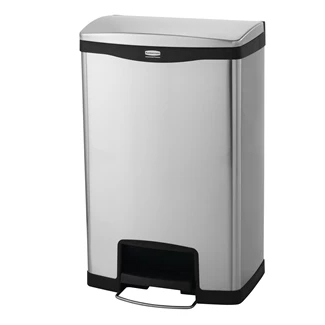 STEP-ON STAINLESS STEEL BIN