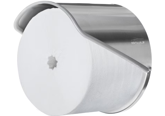 Tork Coreless Mid Size Toilet Roll Dispenser Silver - T7