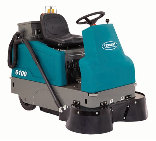 Tennant 6100 Sub-Compact Battery Ride-On Floor Sweeper